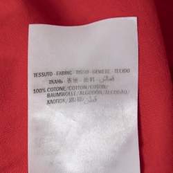 Gucci Red Billy Idol Print Cotton Oversized T-Shirt 3XL