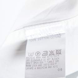 Gucci White Cotton French Cuff Shirt M