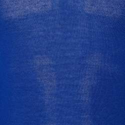Gucci Blue Cashmere V-Neck Cardigan S