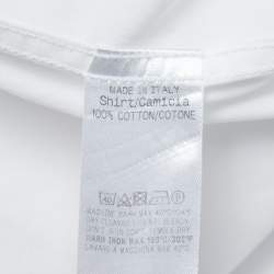 Gucci White Cotton Button Front Shirt 2XL
