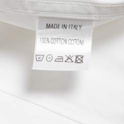 Gucci White Cotton Button Front Dress Shirt 3XL