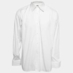 Mens Designer Clothes  GUCCI Men's Button Front Dress Shirt in