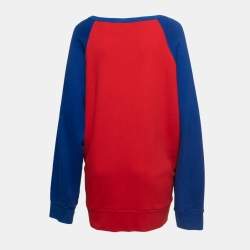 Gucci Multicolor Logo Printed Sweatshirt XL