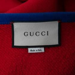 Gucci Multicolor Logo Printed Sweatshirt XL