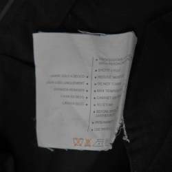 Gucci Black Wool Buttoned Trousers XL