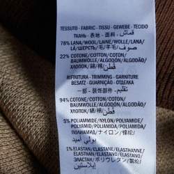 Gucci Brown GG Wool Knit Elasticized Waist Shorts XS