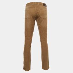 Gucci Brown Corduroy Skinny Pants L 