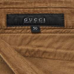 Gucci Brown Corduroy Skinny Pants L 