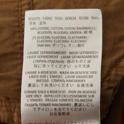 Gucci Brown Corduroy Skinny Pants L 