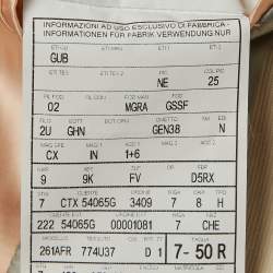 Pre Owned Gucci Beige Textured Cotton Single Breasted Suit L