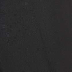 Gucci Black Satin Trim Wool Blend Suit Trousers XS