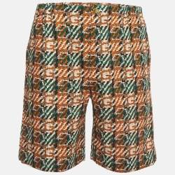 Gucci Multicolor Printed Cotton Shorts S