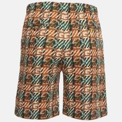 Gucci Multicolor Printed Cotton Shorts S