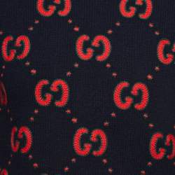 Gucci Blue Knit Animalium Sweater XS