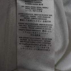 Pre Owned Gucci White Watercolor Logo Print Cotton & Modal Crew Neck T-Shirt M