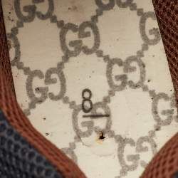 Gucci Multicolor Canvas and Mesh Flashtrek Sneakers Size 42