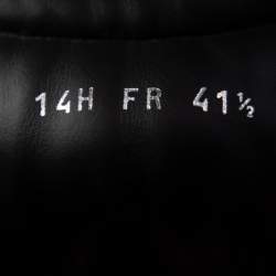 Pre Owned Gucci Black Leather Horsebit Loafers Size 44