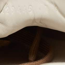 Gucci Beige/Brown GG Supreme Canvas Web Ace Sneakers Size 41.5