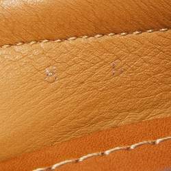 Pre Owned Gucci Blue Leather Web Horsebit Loafers Size 42