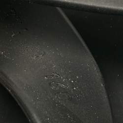 Pre Owned Gucci Black Rubber Thong Sandals Size 38