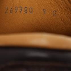 Gucci Brown Guccissima Leather Low Top Sneakers Size 43