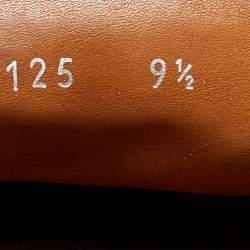 Pre Owned Gucci Brown Guccissima Leather Bamboo Horsebit Slip On Loafers Size 43.5