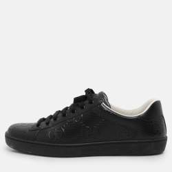 Gucci Black Glitter Bambi Web Detail Low Top Sneakers Size Gucci Black Glitter Bambi Web Detail Low Top Sneakers Size
