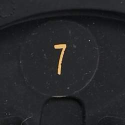 Pre Owned Gucci Black Rubber Tiger Head Caged Sandals Size 41