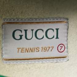 Gucci Beige/Brown GG Canvas Tennis 1977 Sneakers Size 41