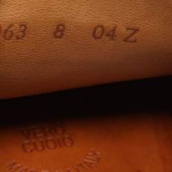 مملوكة مسبقًا Gucci Blue Guccissima Leather Penny Loafers Size 42