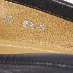 Gucci Navy Blue Leather Web Horsebit Loafers Size 42.5