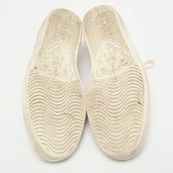 Gucci Beige/Brown GG Supreme Canvas Bee Ace Sneakers Size 43
