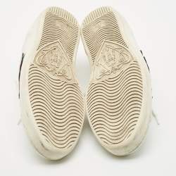 Gucci White Leather Ace Lace Up Sneakers Size 43