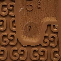 Pre Owned Gucci Cream Canvas Tennis 1977 Web Low Top Sneakers Size 41