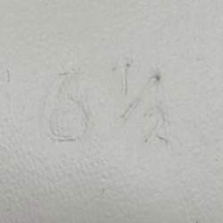 Pre Owned Gucci White Leather Embroidered Bee Web Ace Sneakers Size 40.5