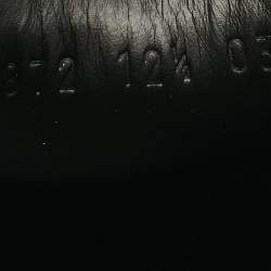 Pre Owned Gucci Black Microguccissima Leather Slip On Sneakers Size 46.5