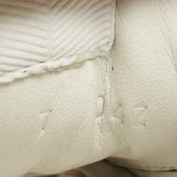 Pre Owned Gucci Multicolor Leather and GG Supreme Canvas Chunky B Sneakers Size 41