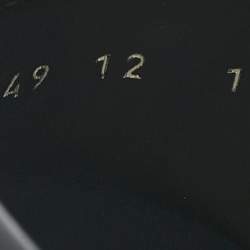 مملوكة مسبقًا Gucci Beige/Navy Blue GG Supreme Canvas Horsebit Slippers Size 46