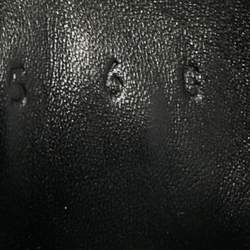 Pre Owned Gucci Black Guccissima Leather Web Detail High-Top Sneakers Size 40