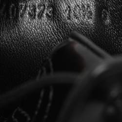 Pre Owned Gucci Black Leather Magnum High Top Sneakers Size 44.5