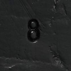 مملوكة مسبقًا حذاء لوفرز قوتشي جوردان سليب أون جلد بريكستون أسود مقاس 42