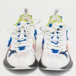 مملوكة مسبقًا حذاء رياضي غوتشي لوفيلايت قماش محبوك متعدد الألوان منخفض من أعلى مقاس 41