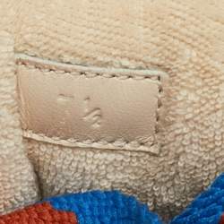 مملوكة مسبقًا Gucci Screener Size 41.5 Multicolor Canvas and Nubuck Leather Low Top Sneakers