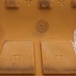 مملوكة مسبقًا حذاء رياضي غوتشي برقبة منخفضة تايغر ريتون جلد أسود مقاس 41.5