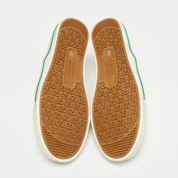 Pre Owned حذاء رياضي غوتشي تنس 1977 كانفس أزرق منخفض من أعلى مقاس 41.5