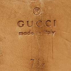 Pre Owned Gucci Horsebit Web Size 41.5 Light Grey Slip On Loafers