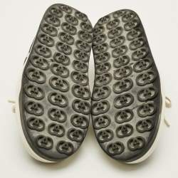 مملوكة مسبقًا Gucci Tennis 1977 Trek Size 44 Black GG Canvas Low Top Sneakers