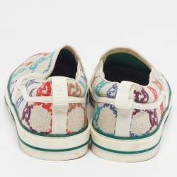 مملوكة مسبقًا حذاء رياضي غوتشي تنس 1977 قماش جي جي متعدد الألوان منخفض مقاس 45