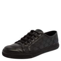 gucci shoes black for men