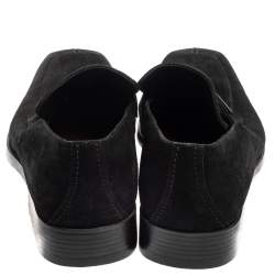 Pre Owned حذاء لوفرز غوتشى سليب أون أسود مقاس 43